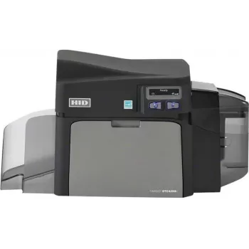Stampante per tessere in plastica HID Fargo DTC4250e monocromatica a sublimazione termica, CR-80, USB ed Ethernet