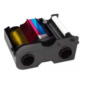 HID Fargo Cartuccia Nastro YMCKO con Rullo di Pulizia