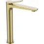 High Peak miscelatore monocomando per lavabo Nestos oro spazzolato