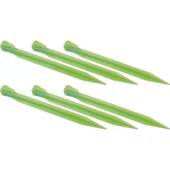High Peak picchetto in plastica Glow Worm, 6 pezzi (verde chiaro, 20 cm)