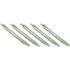 High Peak Picchetto in acciaio con gancio, 6 pezzi (24 cm)