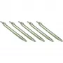 High Peak Picchetto in acciaio con gancio, 6 pezzi (24 cm)