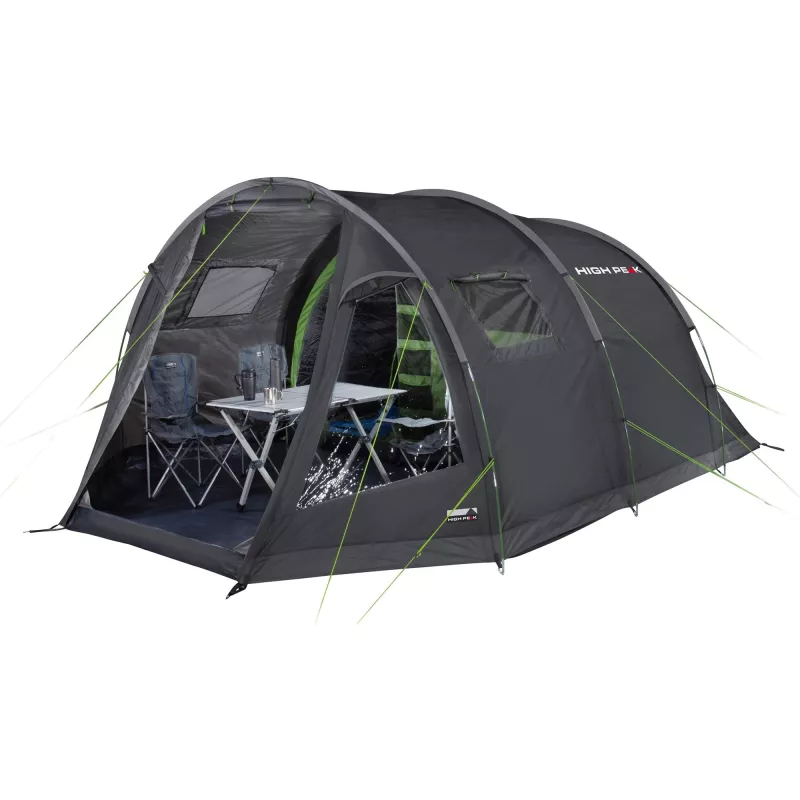 High Peak Torri 5.0 tenda tunnel grigio scuro/verde