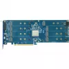 HIGHPOINT Rocket 1608A scheda adattatore switch PCIe Gen5 x16 a 8-M.2 NVMe