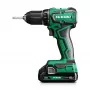 HIKOKI avvitatore trapano a batteria brushless 18V 55Nm kit 2x2,0Ah