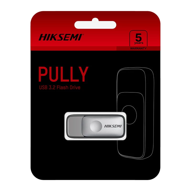 HIKSEMI Pully 32GB chiavetta USB 3.2 Gen 1 USB-A retrattile nera