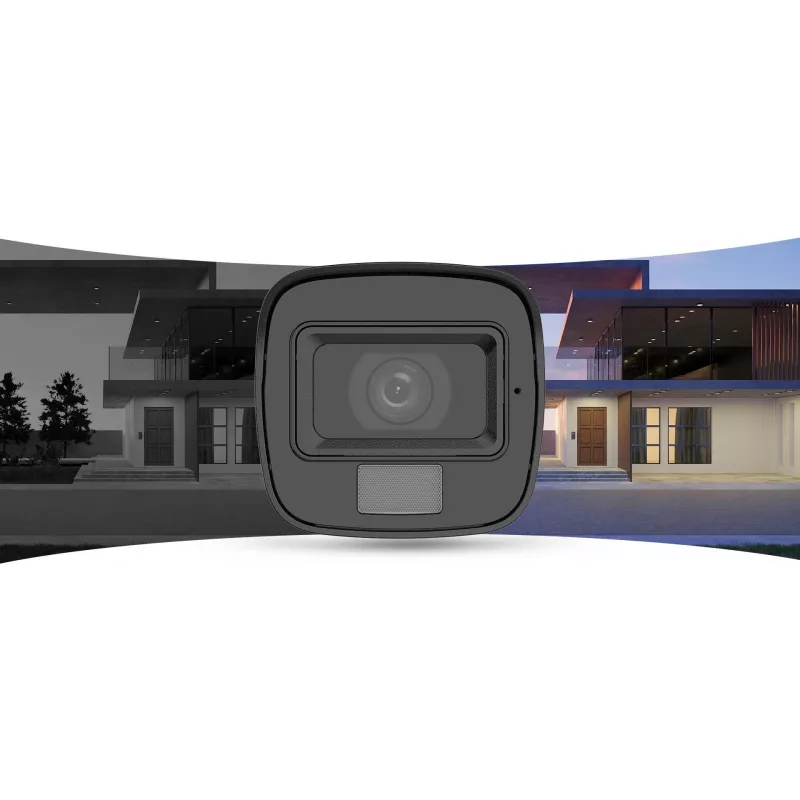 Telecamera bullet Hikvision 4-in-1 Hilook 8MP TVI-B8M-20DL nera 2.8mm