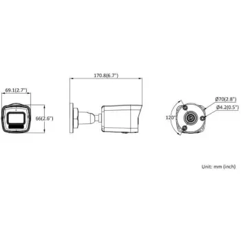 Hikvision DS-2CD1023G2-LIU(2.8MM)PL Telecamera IP Smart Hybrid Light - 1080p