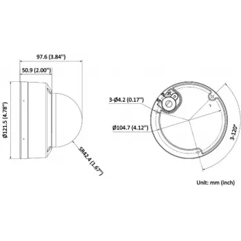 Hikvision DS-2CD2183G2-LIS2U(2.8MM)(BLACK)/PL Telecamera IP dome 8MP 4K UHD Smart Hybrid Light AcuSense