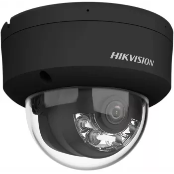 Hikvision DS-2CD2183G2-LIS2U(2.8MM)(BLACK)/PL Telecamera IP dome 8MP 4K UHD Smart Hybrid Light AcuSense