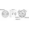 Hikvision DS-2CD23127G3P-LIS2UY/SL telecamera di rete turret 12MP 180° con AcuSense