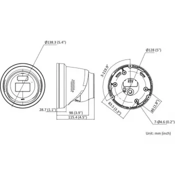 Hikvision DS-2CD2346G2H-IS2U/SL 2.8mm EF PL Telecamera IP turret 4MP AcuSense