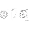 Hikvision DS-2CD2346G2H-IU(2.8MM)(EF)/PL Telecamera IP turret DarkFighter AcuSense 4MP, 2,8mm, microfono integrato, PoE