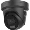 Hikvision DS-2CD2367G3-LIS2UY/SRB Telecamera di rete turret 6MP AcuSense, 2,8 mm, Nero