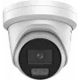 Hikvision DS-2CD2387G3-LIS2UY/SRB telecamera turret esterna 8MP con AcuSense, obiettivo 2.8mm, audio bidirezionale, IP67, PoE