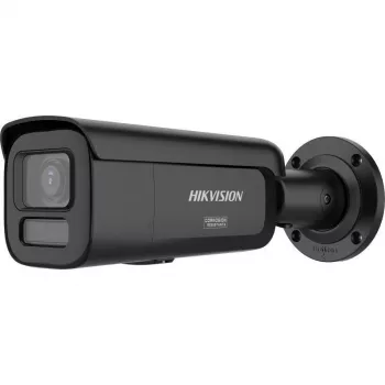 Hikvision DS-2CD2647G3T-LIZSY Telecamera IP bullet IR 4MP, obiettivo motorizzato 2,8-12mm, AcuSense, nero