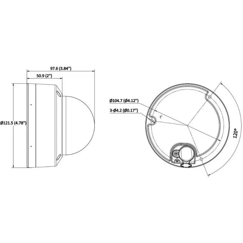 Hikvision DS-2CD2743G2-LIZS2U telecamera dome IP varifocale motorizzata 4MP AcuSense, 2,8-12 mm, nero, PoE/12 VDC
