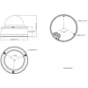 Hikvision DS-2CD2786G2H-IPTRZS 2.8-12mm PL 8 MP telecamera IP dome AcuSense PTRZ con obiettivo varifocale
