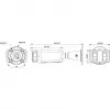 Hikvision DS-2CD2T167G3P-LIS2UY/SL(180°) telecamera IP panoramica 16MP - ColorVu AcuSense