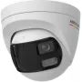 Hikvision DS-2CE72KF3TP-DLS(180°) Telecamera CCTV turret 3K con obiettivo 2,8 mm, campo visivo 100°, luce bianca, IP67, 12 VDC