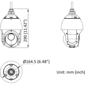 Hikvision DS-2DE4215IWG1-E Telecamera dome PTZ IP 2MP IR, zoom ottico 15x, IR 100m, IP66, PoE+