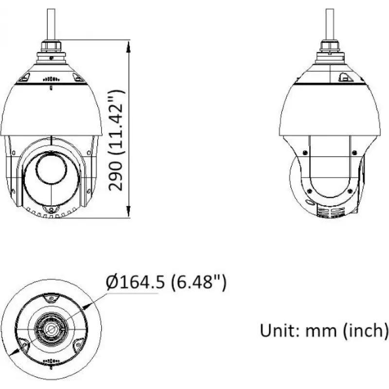 Hikvision DS-2DE4215IWG1-E Telecamera dome PTZ IP 2MP IR, zoom ottico 15x, IR 100m, IP66, PoE+