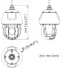 Hikvision DS-2DE5432IWG1-E telecamera di sicurezza IP dome PTZ 4MP 32x