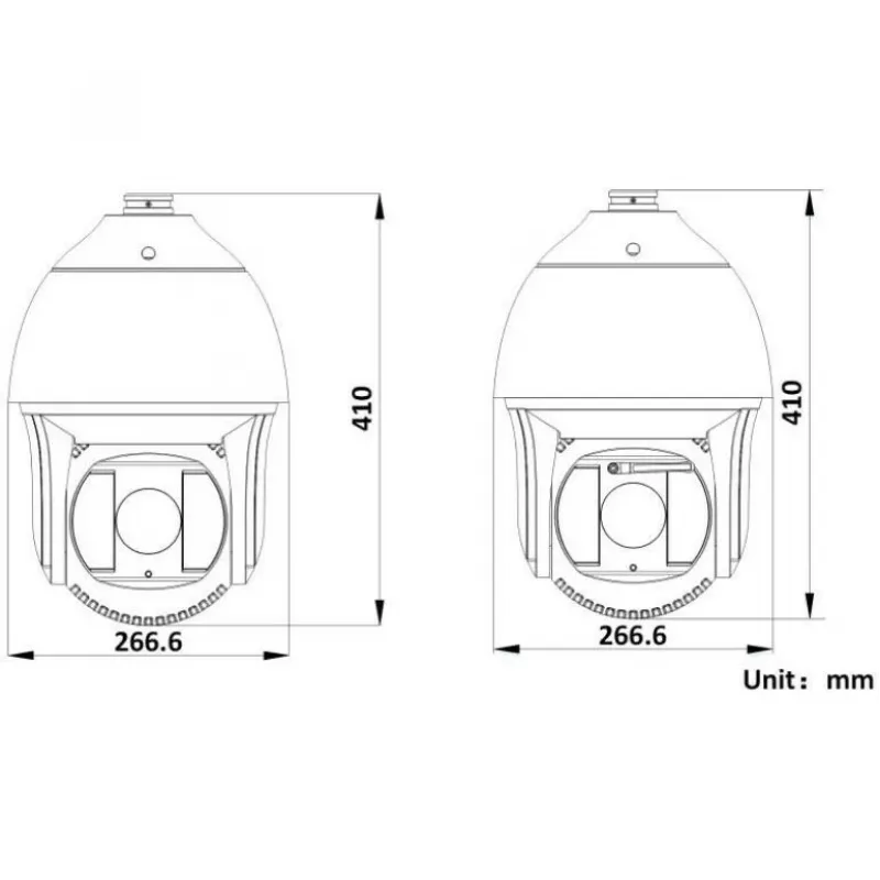 Hikvision DS-2DF8425IX-AELW(T5) telecamera speed dome di rete 8MP 25x IR con laser, DarkFighterX, portata laser 500m