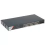 Hikvision DS-3E1528-SI-24T4F Switch PoE managed Layer 2, 24 porte PoE, 4 uplink SFP, budget PoE 370W