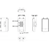 Hikvision DS-3WFB-EI-5ACG bridge WLAN outdoor 5GHz (300Mbps, 16dBi, IP65)