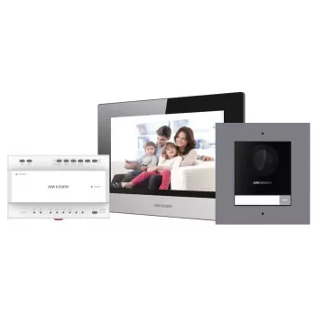 Hikvision DS-KIS702Y kit videocitofono Wi-Fi 2-Wire