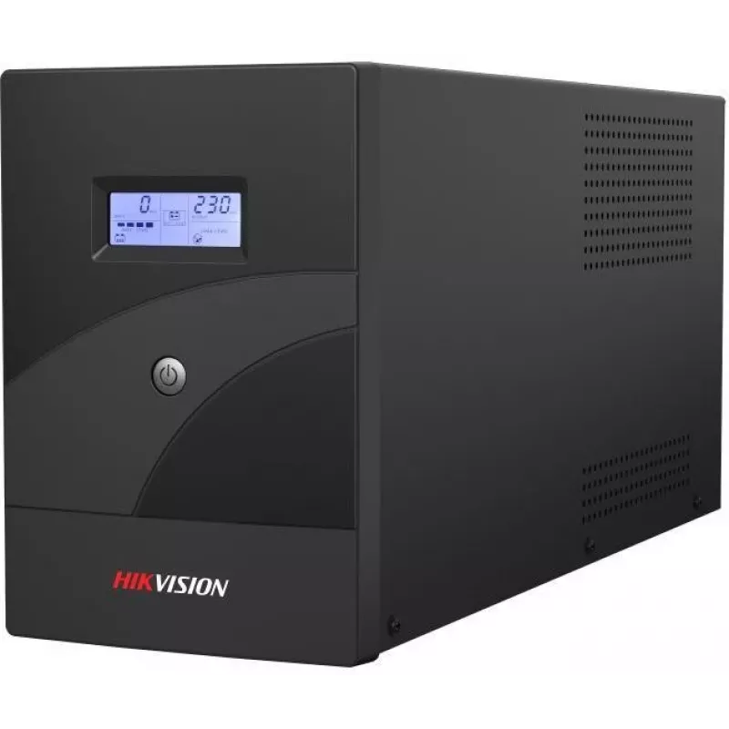 Hikvision DS-UPS3000-R(O-STD)/EU gruppo di continuità UPS 3000 VA / 1800 W, AVR, LCD, 4x Schuko, USB