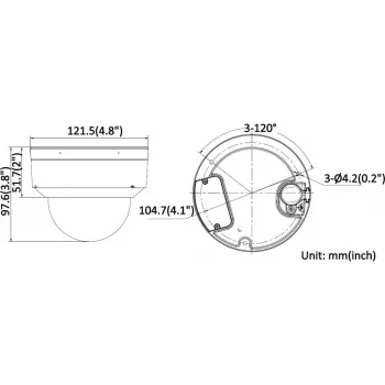 Hikvision iDS-2CD7D87G0-XS(2.8mm)(O-STD) telecamera IP DeepinViewX, 2,8 mm