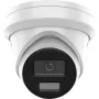 Hikvision Pro Series con AcuSense DS-2CD2383G2-LI2U (2,8mm) telecamera di sicurezza IP dome da esterno 8MP, Smart Hybrid Light, 3840x2160, montaggio a soffitto/parete