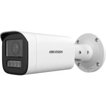 Hikvision Value Series DS-2CD1643G2-LIZU(2.8-12mm)EN telecamera IP bullet di sicurezza 4MP, obiettivo motorizzato 2.8-12mm, H.265+, IR 50m, IP67, interno/esterno, PoE