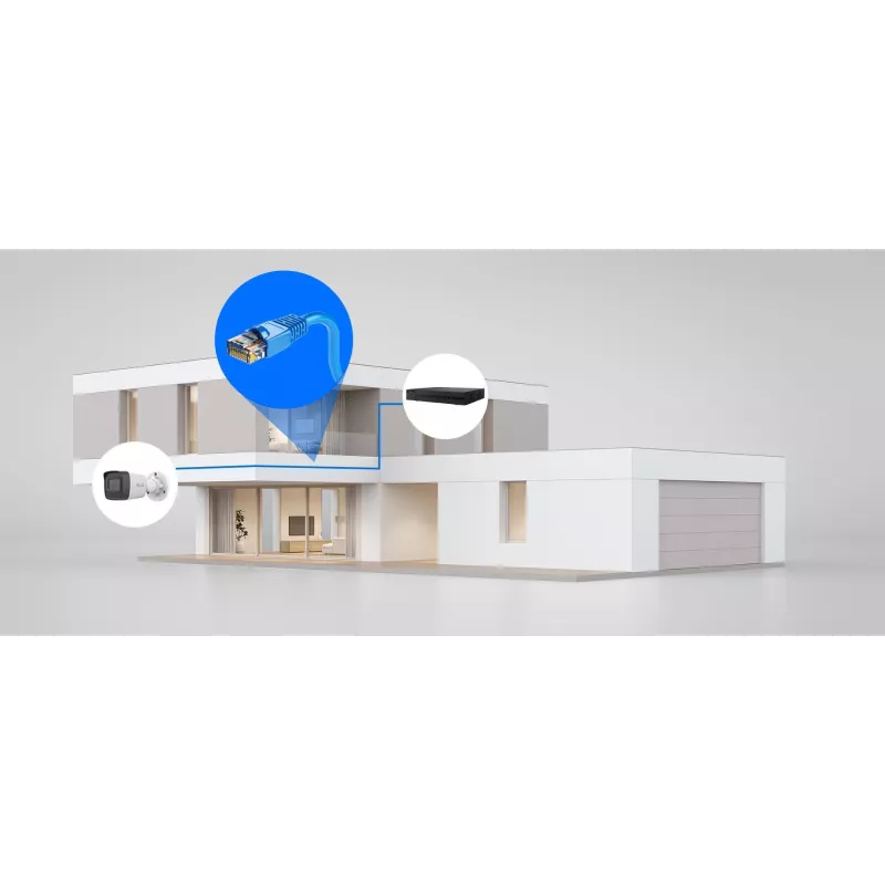 Hilook IPC-B121H-C Telecamera IP tube 2MP IR20m PoE