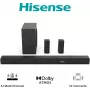 Hisense AX5100Q soundbar 5.1.2 canali 510W Dolby Atmos con subwoofer wireless e diffusori posteriori 20015174