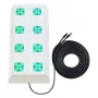 HISMART antenna 5G / LTE / CBRS 2x2 MIMO, 1,7-3,8 GHz, 2x 18 dBi