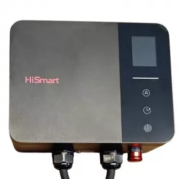 HISMART EV200948 stazione di ricarica per veicoli elettrici, Type 2, 22 kW, 32 A, trifase, 5 m