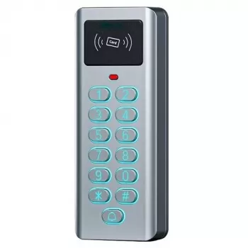 HISMART TV993741 tastiera per controllo accessi con lettore carte EM 125kHz e controller integrato