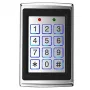 HISMART TV993772 tastiera multifunzione per controllo accessi con lettore di carte Mifare, PIN, 2000 utenti, IP65, Wiegand 26/34, lega di zinco