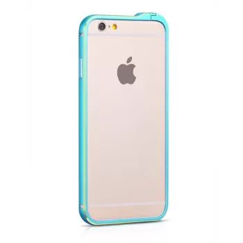 Bumper in metallo Hoco Apple iPhone 6 / 6s Blade Series Fedora blu