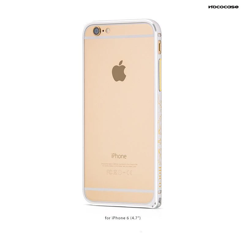 Hoco Apple iPhone 6 Good Fortune custodia bumper argento