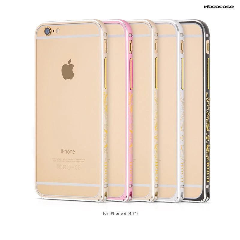 Hoco Apple iPhone 6 Good Fortune custodia bumper argento