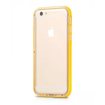 Hoco Apple iPhone 6 Steal Series cover posteriore PC+TPU giallo