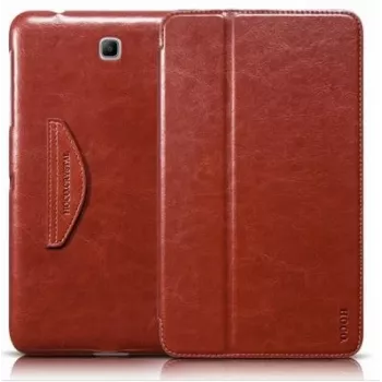 Hoco Crystal Series custodia folio per Samsung Galaxy Tab 4 8.0 SM-T330/T331/T335 - marrone