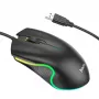 Hoco GM19 Enjoy Gaming Mouse cablato luminoso nero