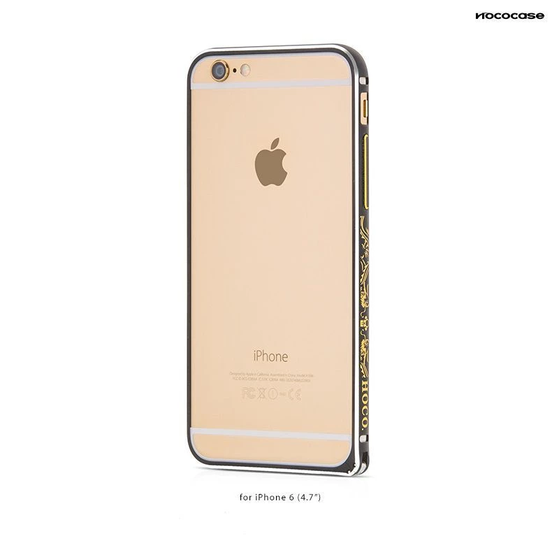 Hoco Good Fortune Bumper Case per Apple iPhone 6/6S - nero