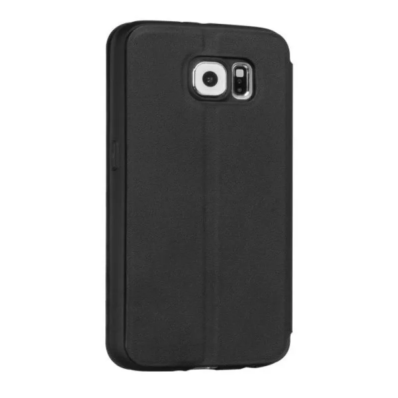 Hoco Juice Series custodia flip Nappa per Samsung Galaxy Note 5, nera