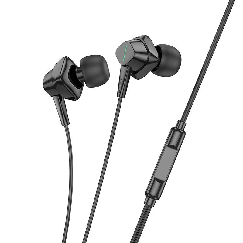 Hoco M113 Auricolari digitali universali Clear con microfono per iPhone/iPad (Lightning)